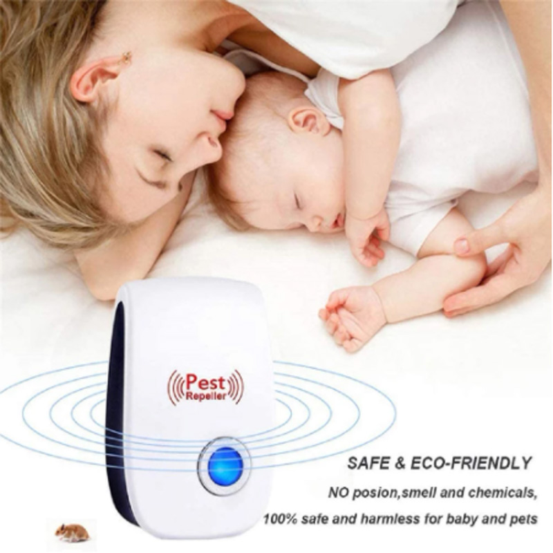 Ultrasonic Pest Repeller Reject Electronic Repellent Killer Household Anti Mosquito Insect Repelent Rejector UK Plug