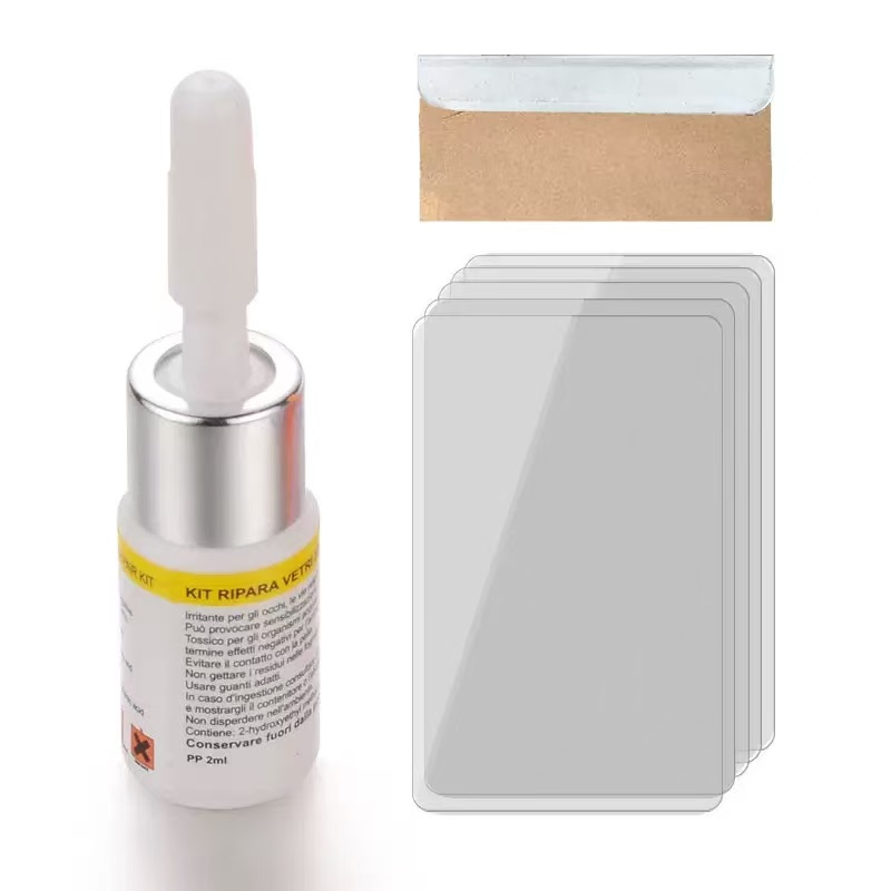Cracked Glass Repair Kit Windshield Nano Repair Liquid DIY Car Window Phone Screen Repair Utensil Scratch Crack Restore