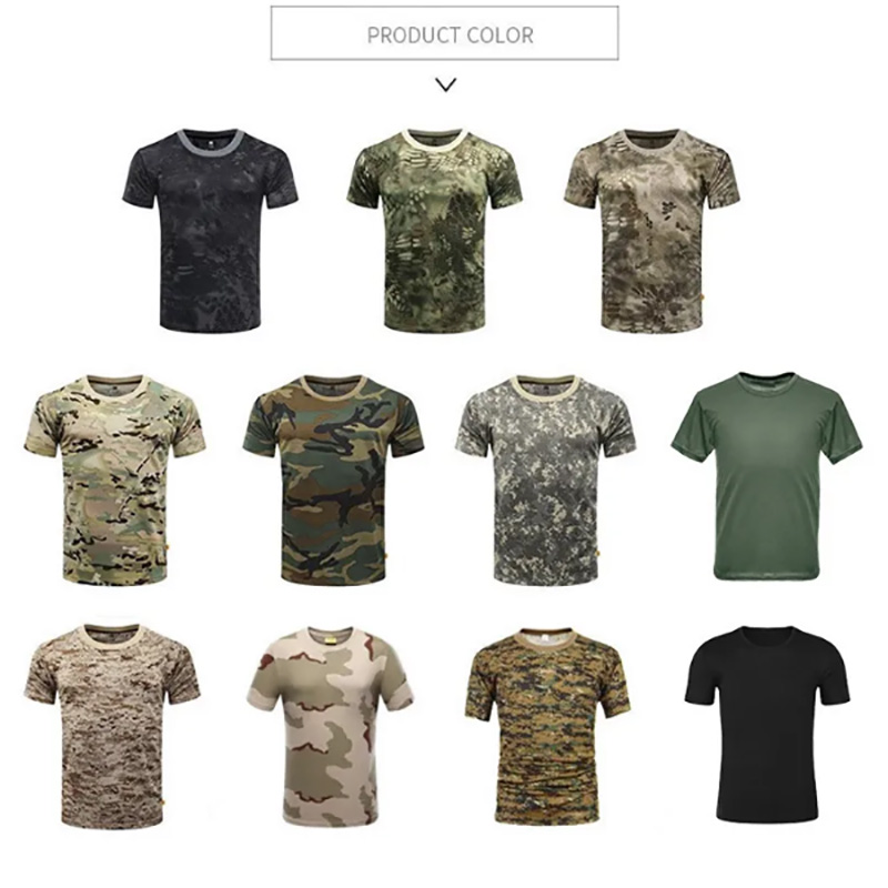 3D Camouflage T-Shirt Men Clothes Outdoor Fashion Casual O Neck Short Sleeve Summer Street Oversized Men Outdoor Sport T Shirts