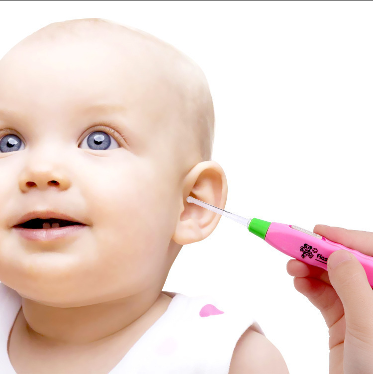 FlashLight LED Earpick Dig Earwax Cleaner Earwax Remover Luminous Earpick Ear Cleaning Tools For Baby Adults Safety Ear Care