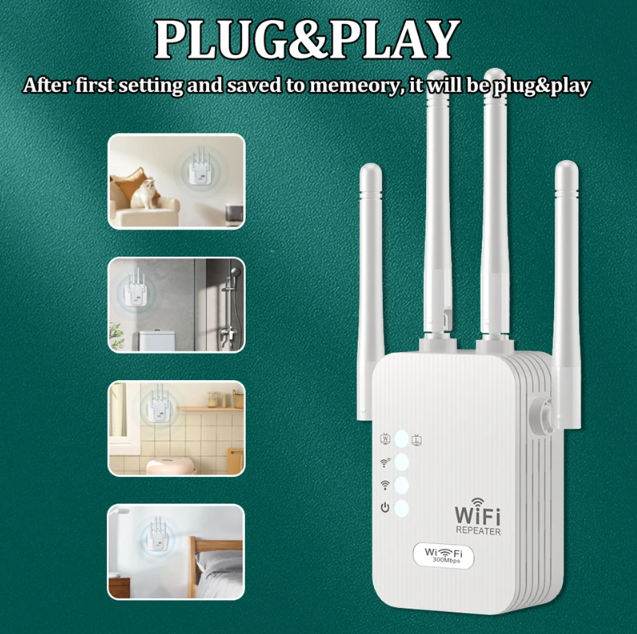 Xiaomi 1200Mbps Wifi Amplifier Dual band 2.4G 5G Repeater Network Expander Range Extender Signal Booster Wireless Wi-Fi Router
