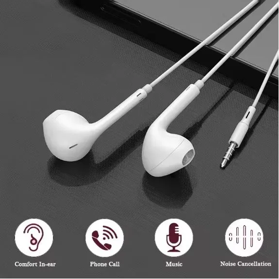 3.5mm/type c Wired Headphones In Ear Headset Wired Earphones with Microphone Stereo Earbuds Sports for Samsung Huawei Xiaomi Phones MP3