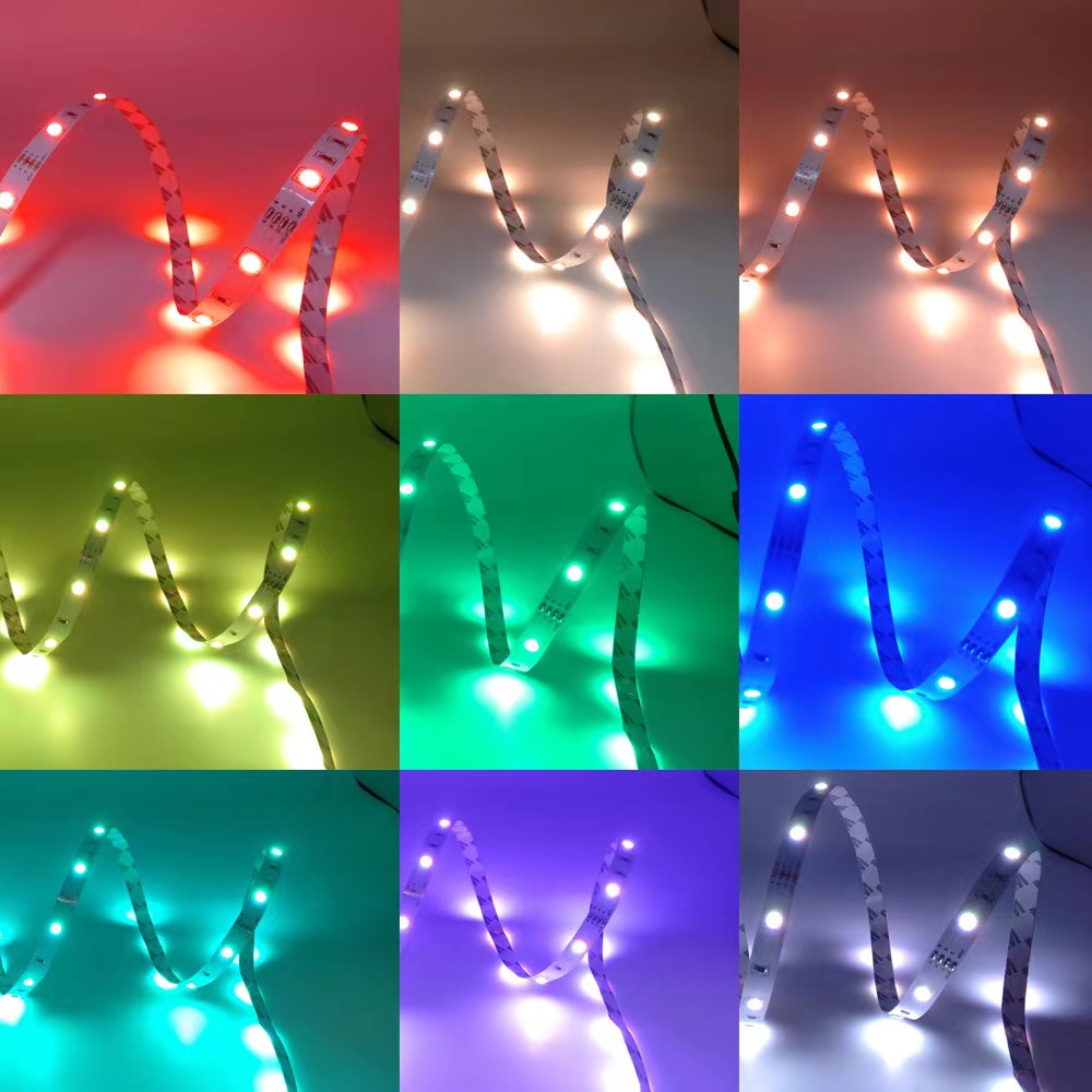 LED Strip Light Color USB RGB Tpae Bluetooth LED Strip Bedroom Decoration 5050 5m 10m TV LED Backlight For Christmas
