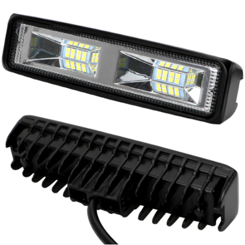 LED Headlights 12-24V For Auto Motorcycle Truck Boat Tractor Trailer Offroad Working Light 48W LED Work Light Spotlight