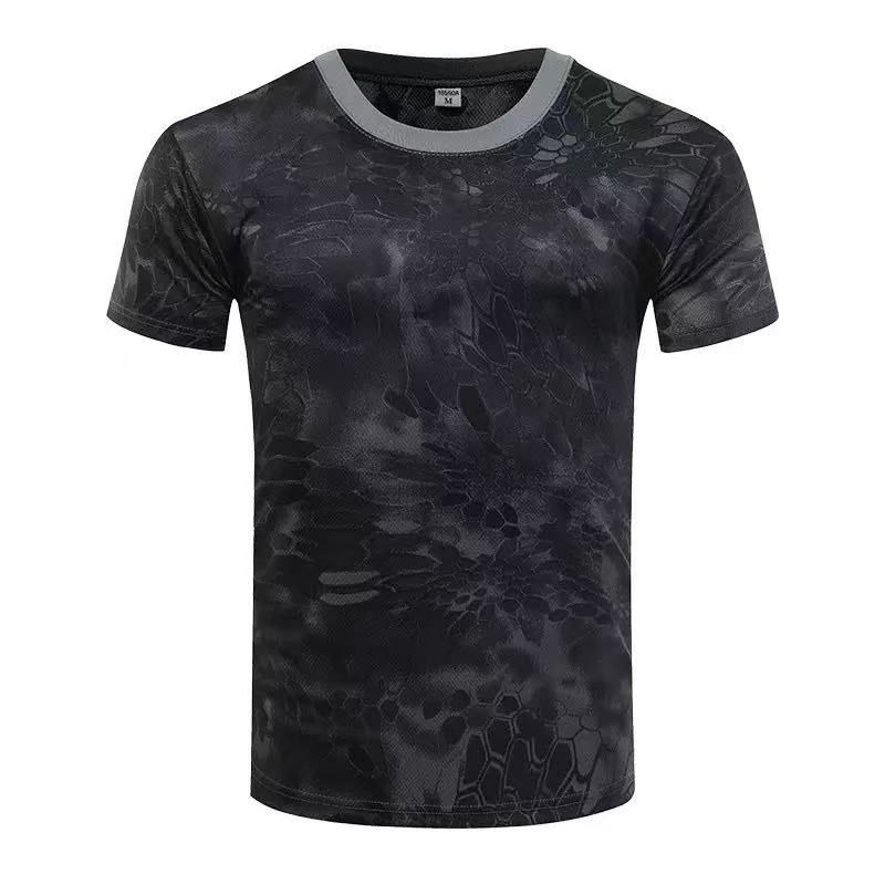 3D Camouflage T-Shirt Men Clothes Outdoor Fashion Casual O Neck Short Sleeve Summer Street Oversized Men Outdoor Sport T Shirts