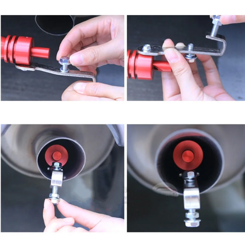 Universal Sound Simulator Car Turbo Sound Whistle S/M/L/XL Vehicle Refit Device Exhaust Pipe Turbo Sound Whistle Car TurbMuffler