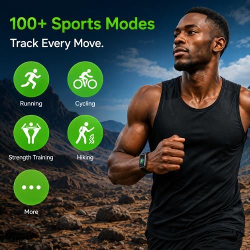 KIROTECH i20 Ultra 3 MAX Smart Watch 10 In 1 Set Bluetooth Calling 2.3" HD Display Wireless Earbuds Protective Case IP67 Waterproof Fitness Watch For Android iOS