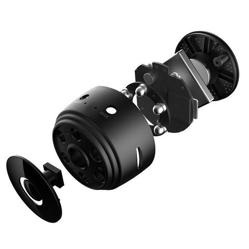 Small Mini Digital Hidden CCTV Camera Wireless Small Camera For Security Hidden WiFi/Remote Camera - Black