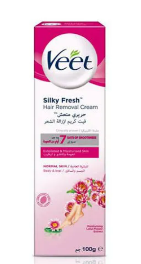 Veet 5 In 1 Hair Removal Cream For Normal Skin - 100g