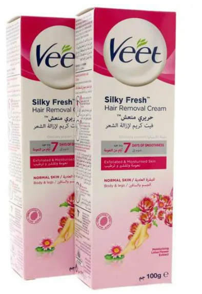 Veet 5 In 1 Hair Removal Cream For Normal Skin - 100g