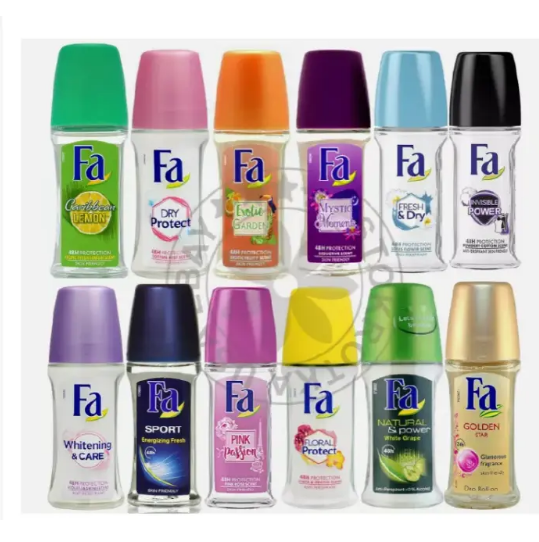FA deodorant men and women roll on Anti perspirant 48H 50ml/1.7fl.oz