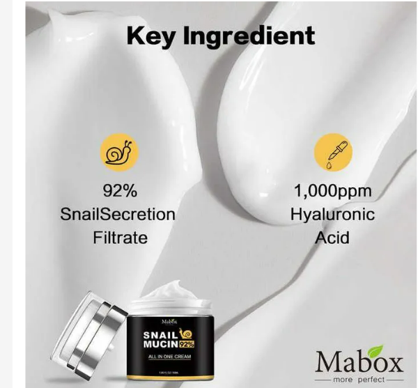 Mabox SNAIL MUCIN 92%ALL IN ONE CREAM