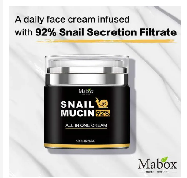 Mabox SNAIL MUCIN 92%ALL IN ONE CREAM