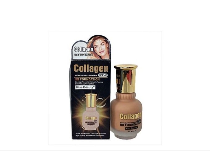 Kiss Beauty Collagen BB Foundation – Lightweight Face Makeup for Smooth, Even & Natural-Looking Coverage