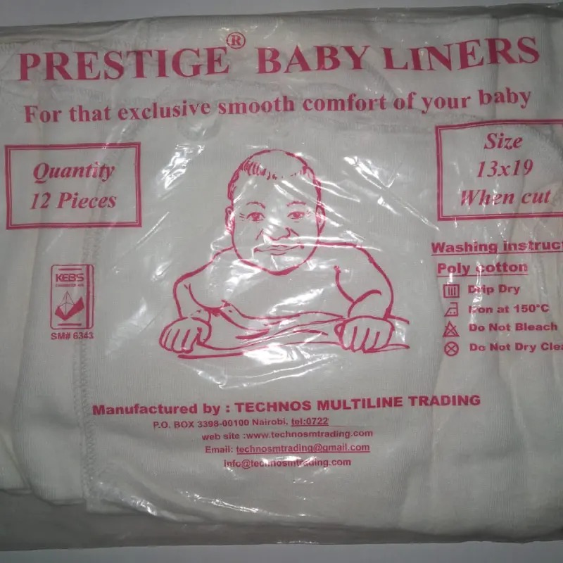 SOFT REUSABLE COTTON BABY LINERS (6 PIECES / 12 PIECES PACK)