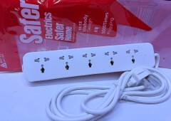 HIGH ASTRA UNIBODY 5-WAY EXTENSION SOCKET (2500W / 3M)