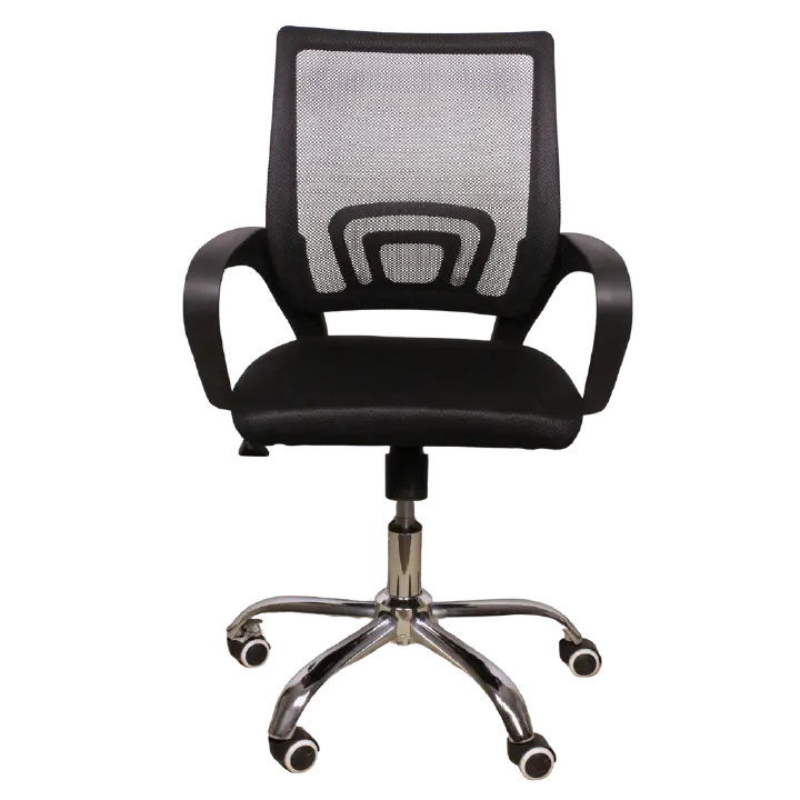 ⭐ 💼 Professional 1.2M Office Desk & Ergonomic Mesh Chair Set – Spacious Wooden Study Table with 3 Storage Drawers and Black Swivel Chair