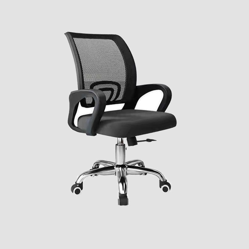 ⭐ 💼 Professional 1.2M Office Desk & Ergonomic Mesh Chair Set – Spacious Wooden Study Table with 3 Storage Drawers and Black Swivel Chair