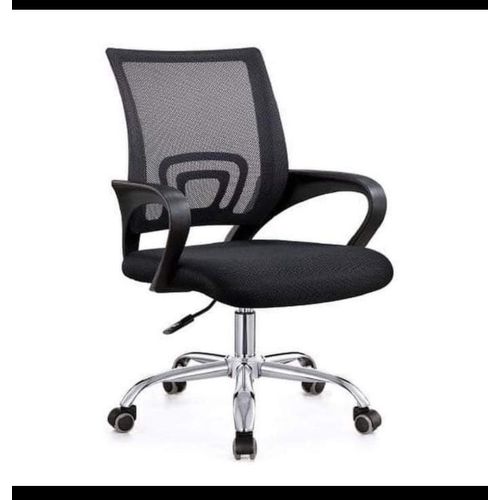 ⭐ 💼 Professional 1.2M Office Desk & Ergonomic Mesh Chair Set – Spacious Wooden Study Table with 3 Storage Drawers and Black Swivel Chair