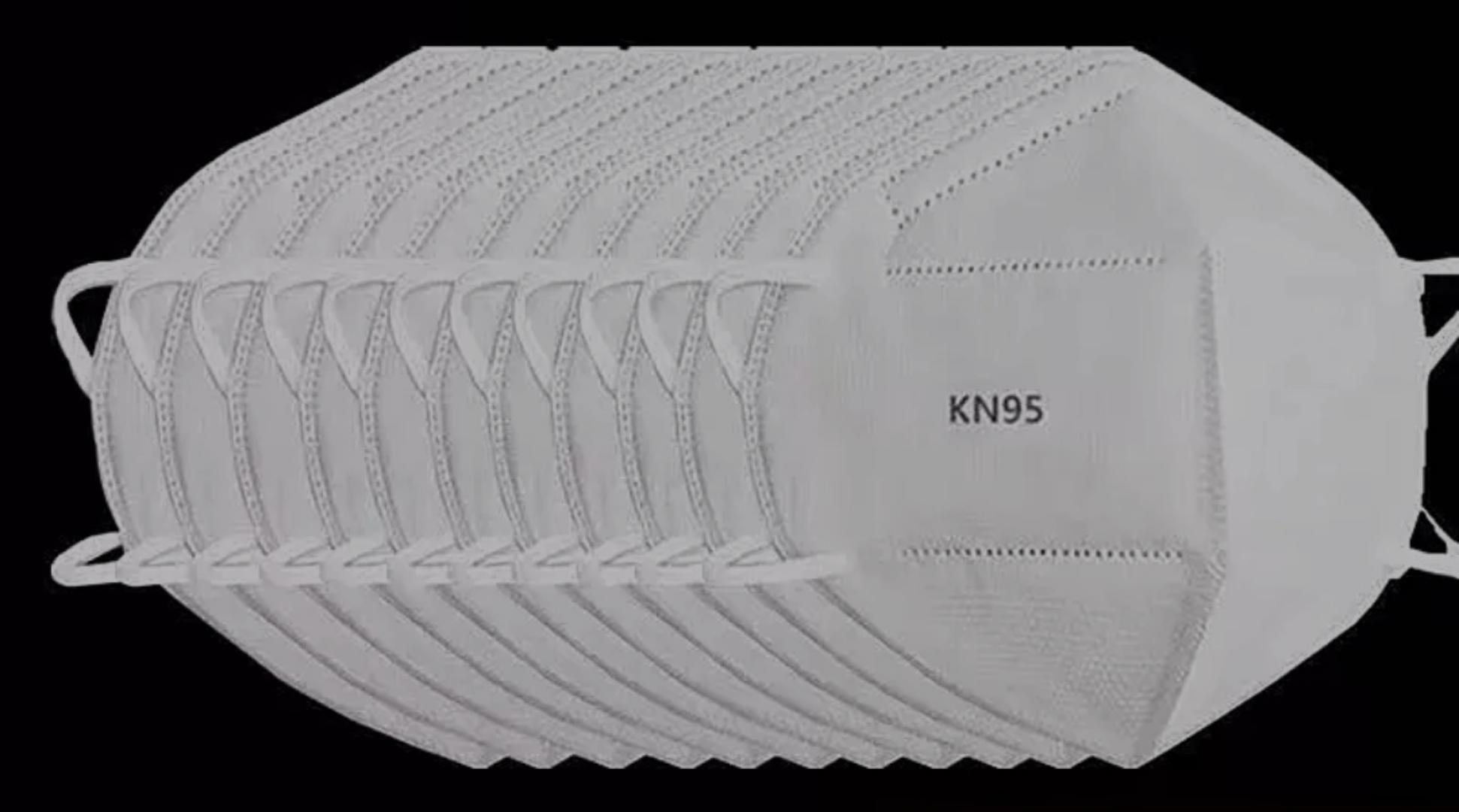 3KN95 Disposable unvalved face masks