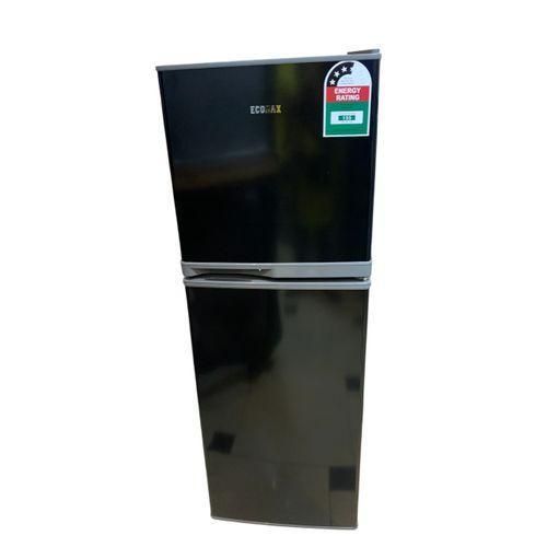 Ecomax BD-138 138L Double Door Fridge, Ecomax 138 Litres Refrigerator, Ecomax Black Fridge, 138L Double Door Refrigerator, Compact Fridge, Ecomax Refrigerator, Home Office Fridge