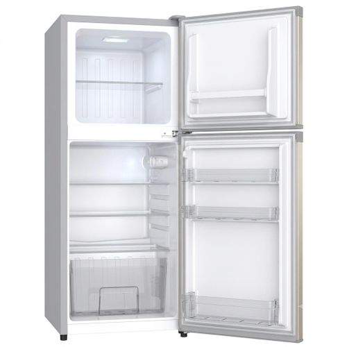 Ecomax 118L Double Door Fridge, Ecomax 118 Litres Refrigerator, 118L Fridge, Double Door Refrigerator, Compact Fridge, Energy Saving Fridge, 3 Star Fridge, Apartment Office Fridge