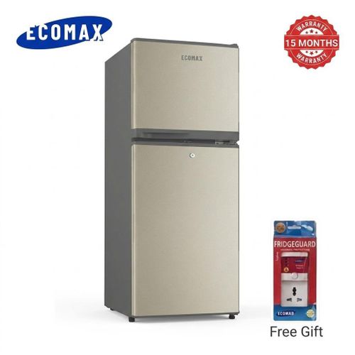Ecomax 118L Double Door Fridge, Ecomax 118 Litres Refrigerator, 118L Fridge, Double Door Refrigerator, Compact Fridge, Energy Saving Fridge, 3 Star Fridge, Apartment Office Fridge