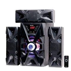 AILIPU KL-6304AD 3.1CH Multimedia Speaker System | Bluetooth Woofer & Subwoofer | USB, SD, FM Radio, AUX | AC/DC Home Theatre Speaker | Black