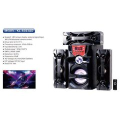 AILIPU KL-6303 3.1CH Subwoofer Multimedia Speaker System | Bluetooth Woofer Home Theatre | USB, SD, FM Radio, AUX | AC/DC | Black