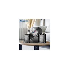 AILYONS ELP2411K 2.1CH Subwoofer Home Theatre Multimedia Bluetooth Speaker System | USB, SD, AUX, FM Radio, MP3, Remote Control, LED Display