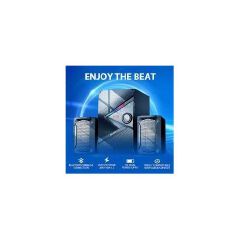 AILYONS ELP2411K 2.1CH Subwoofer Home Theatre Multimedia Bluetooth Speaker System | USB, SD, AUX, FM Radio, MP3, Remote Control, LED Display