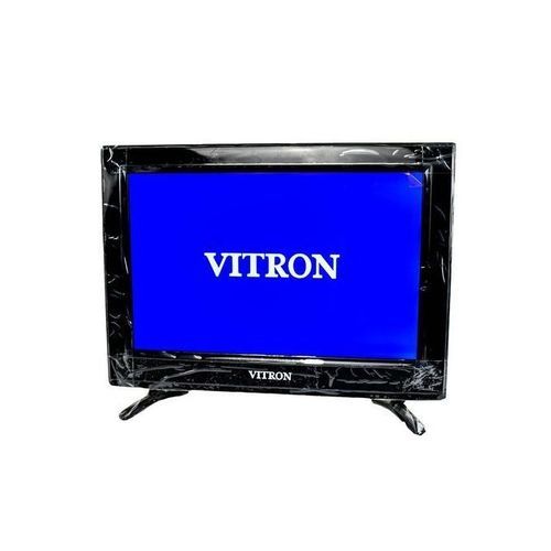 Vitron 19" HD Digital LED TV | 1366x768 Display | Built-in DVB-T2 Decoder | USB & HDMI | Clear Motion | Compact Digital TV for Home, Bedroom & Office
