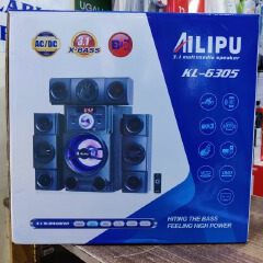 AILIPU KL-6305AD 3.1CH Subwoofer Home Theatre Speaker System | Bluetooth Woofer | USB, SD, AUX, FM Radio, MP3 | AC/DC | Hi-Fi Multimedia Speaker