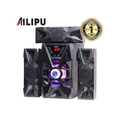 AILIPU KL-6304AD 3.1CH Multimedia Speaker System | Bluetooth Woofer & Subwoofer | USB, SD, FM Radio, AUX | AC/DC Home Theatre Speaker | Black