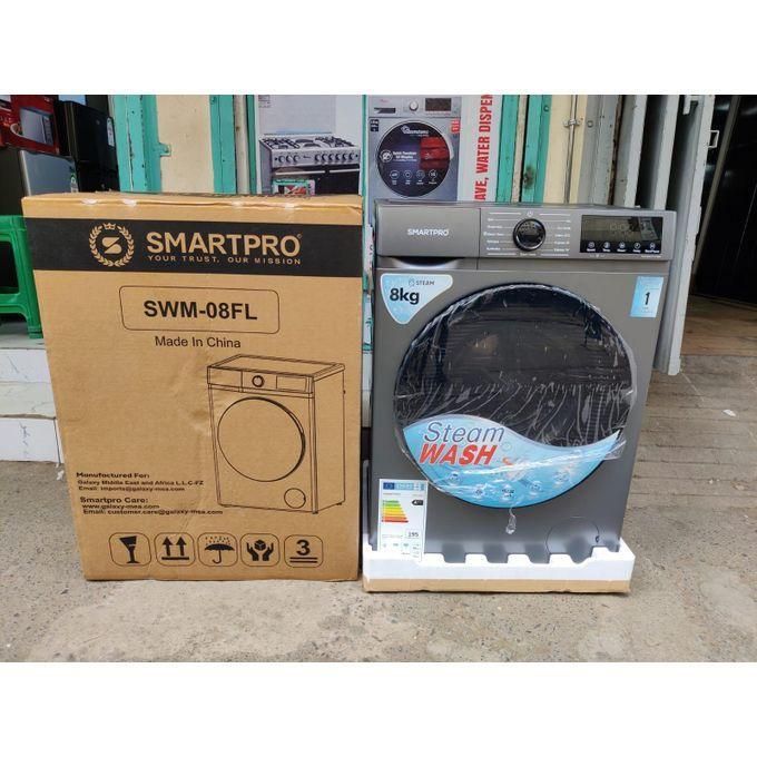 Smart Pro 8KG Front Load Steam Wash Washing Machine | Fully Automatic Washer | 8KG Front Loader | Wash & Spin | Home Laundry Washing Machine
