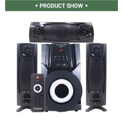 Vitron V641 3.1 Channel Woofer Sound System, Powerful Bass Multimedia Speaker with Subwoofer for TV, Music, Movies, Home Entertainment & Living Room Audio