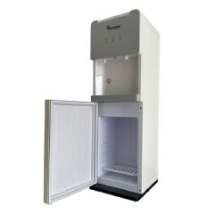 Ramtons RM/739 Water Dispenser Hot & Normal White/Grey | Top Loading Water Dispenser | 550W Stainless Steel Tank | Overheat Protection | Home & Office