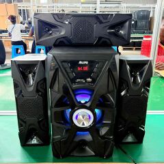 AILIPU KL-6304AD 3.1CH Multimedia Speaker System | Bluetooth Woofer & Subwoofer | USB, SD, FM Radio, AUX | AC/DC Home Theatre Speaker | Black