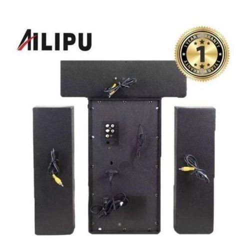AILIPU KL-6310 3.1CH Multimedia Subwoofer | 6.5" Woofer | 45W+15W×3 Output | Bluetooth, USB, SD, FM, AUX | LED Display | Remote Control