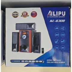 AILIPU KL-6308AD 3.1CH Bluetooth Home Theatre System | Subwoofer & Surround Speakers | Wireless TV Soundbar | USB, SD, AUX, FM Radio | AC/DC
