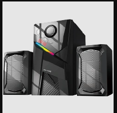 AILYONS ELP2412K-1 2.1CH Subwoofer Bluetooth Home Theatre Speaker System | Multimedia Speakers | USB, AUX, FM Radio, Micro SD, MP3, Remote Control