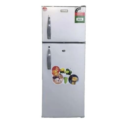 Ecomax 138L Double Door Refrigerator | 138 Litres Fridge & Freezer | Energy Saving | CFC Free | Tropicalized Compressor | Home & Office Fridge