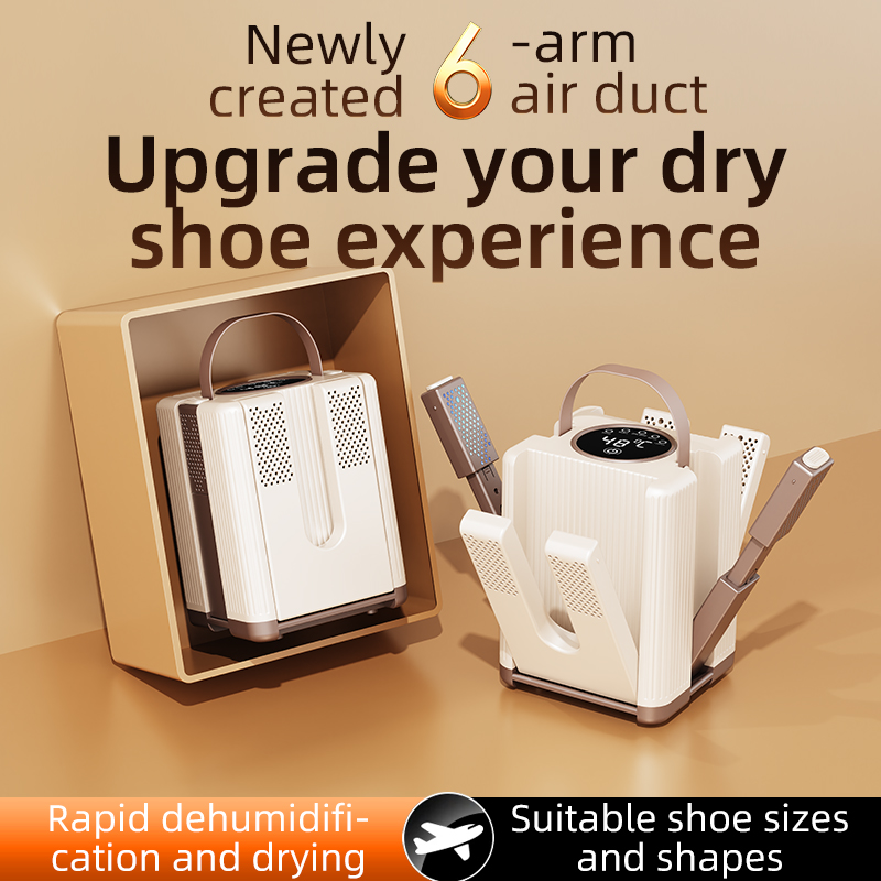 Timed Shoe Dryer, Dries 3 Pairs at Once, Foldable Household Shoe Dryer, Quick Drying Shoe Dryer, Hot Selling