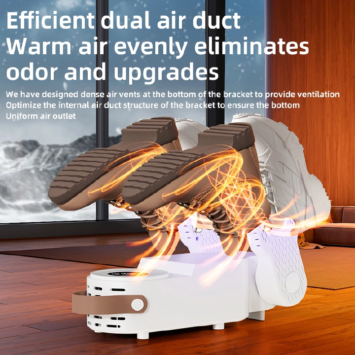 Timed Shoe Dryer, Dries 2 Pairs at Once, Foldable Household Shoe Dryer, Quick Drying Shoe Dryer, Hot Selling