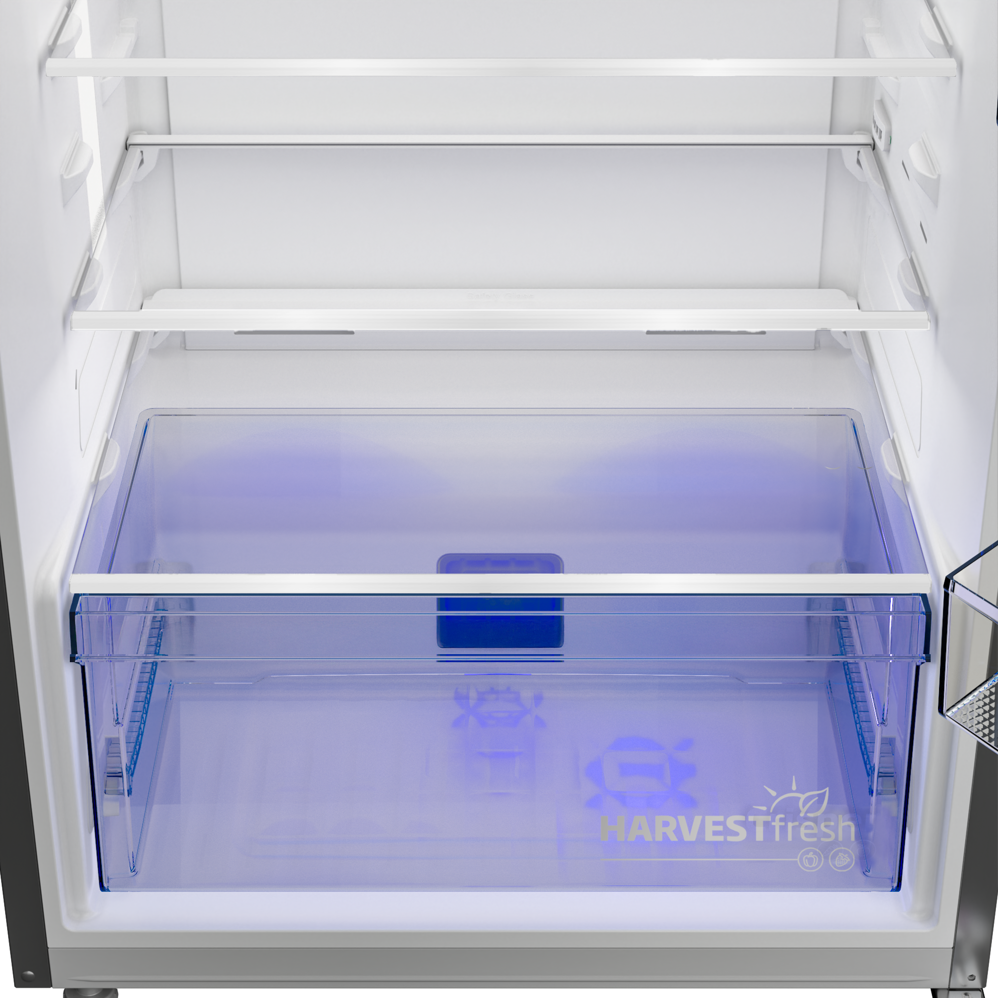 Beko RDNG455M20PB - 408L NET CAPACITY; NO FROST ; COLOUR PIANO BLACK, REFRIGIRATOR