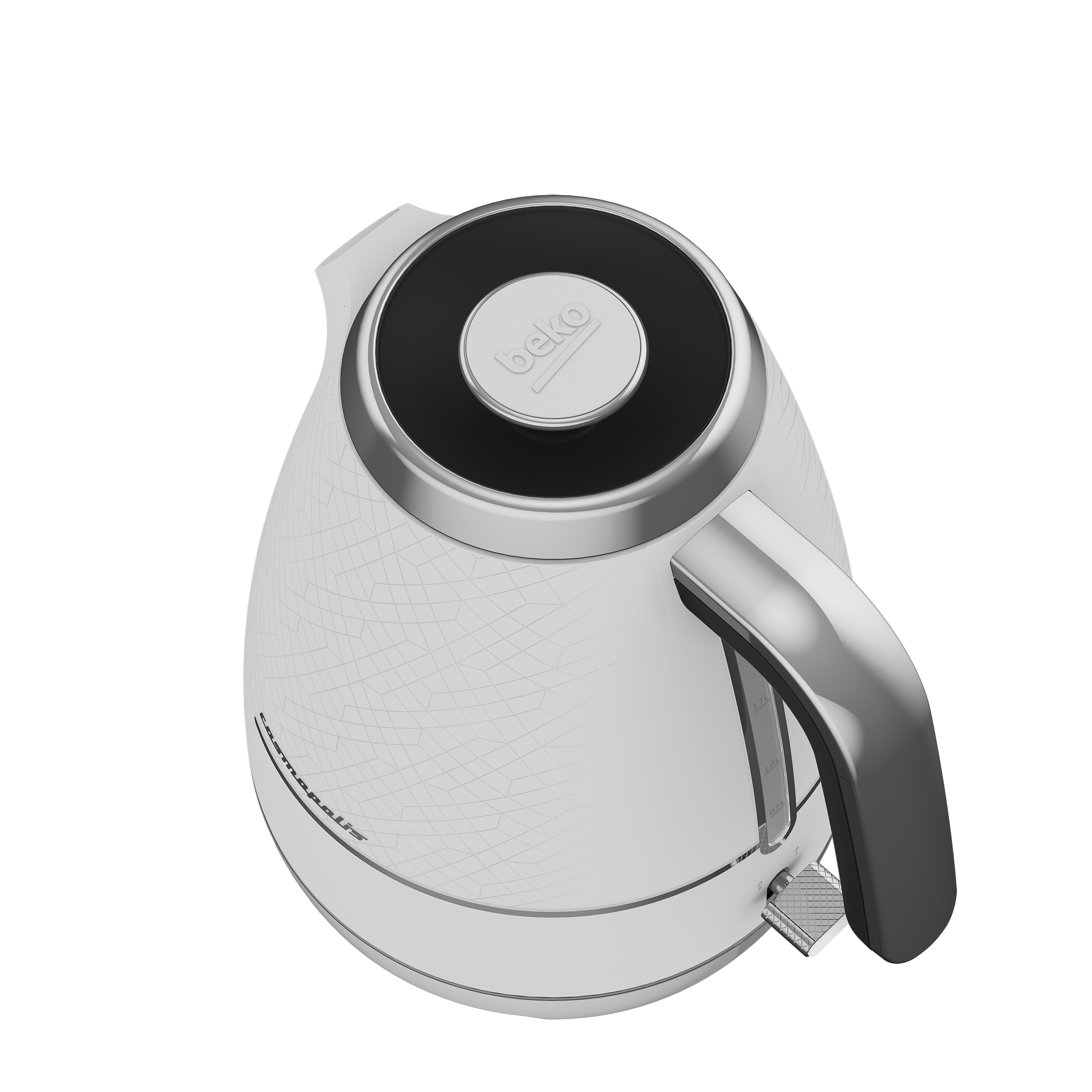 Beko WKM8307CR: Kettle (1.7 L, 2400 W)