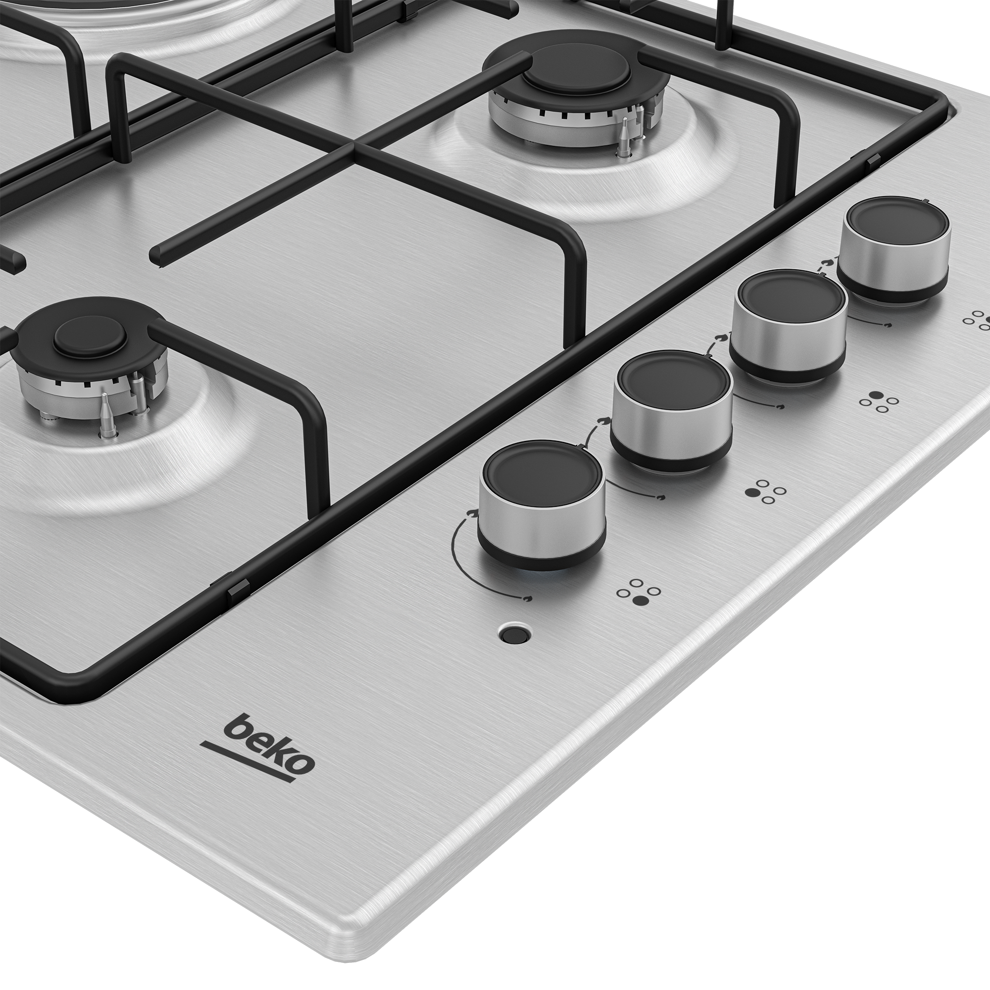 Beko HIGM 64123 SX: Built-In Hob (Dual-fuel, 61)