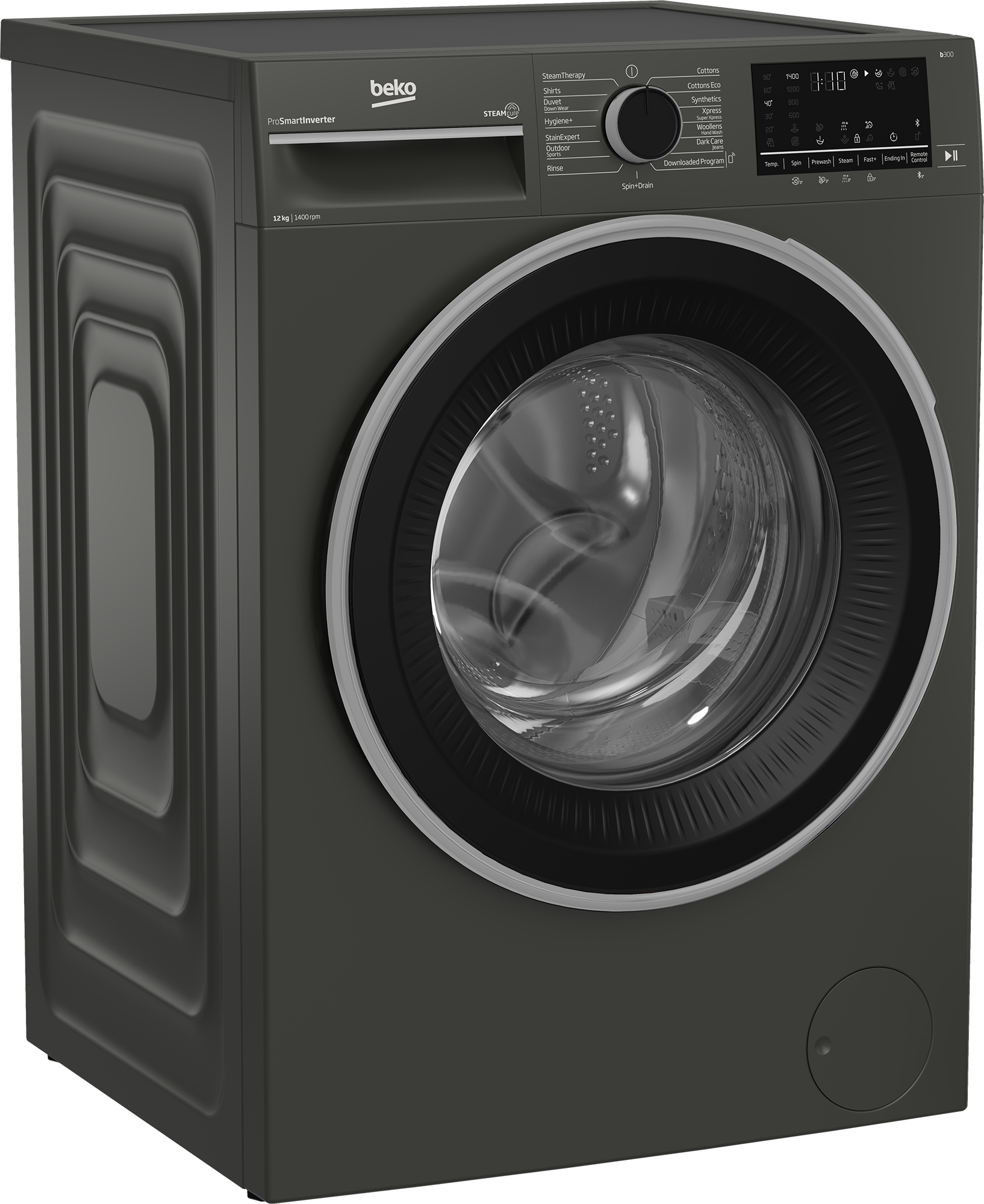 Beko B3WFT51242MG - 12KG , MGRAY Washing Machine