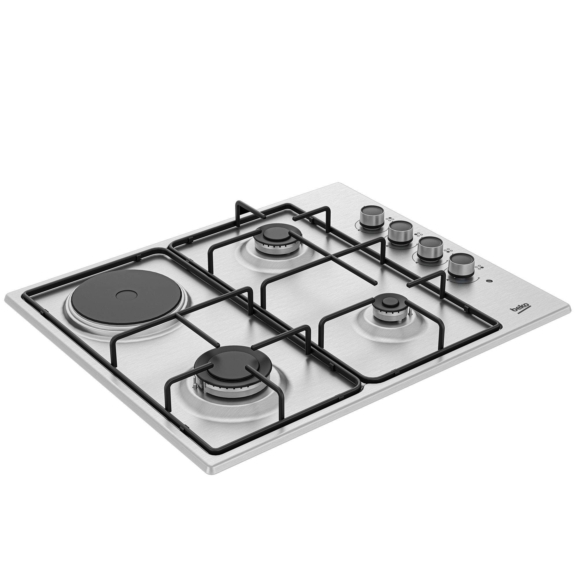Beko HIGM 64123 SX: Built-In Hob (Dual-fuel, 61)