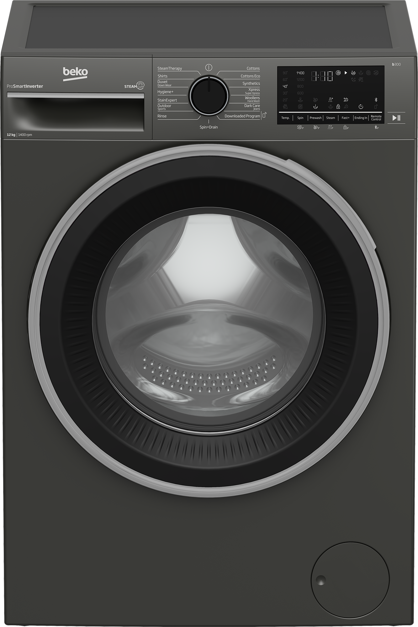 Beko B3WFT51242MG - 12KG , MGRAY Washing Machine